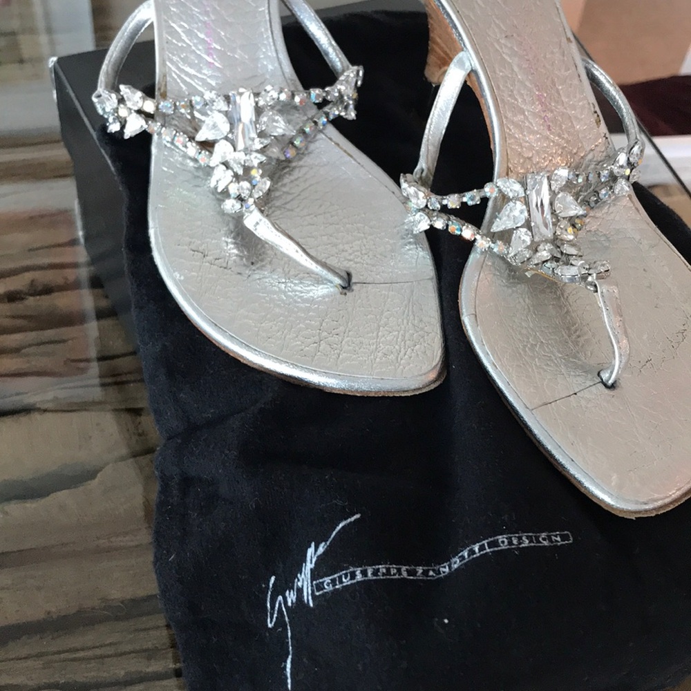 Giuseppe zanotti jeweled sandles